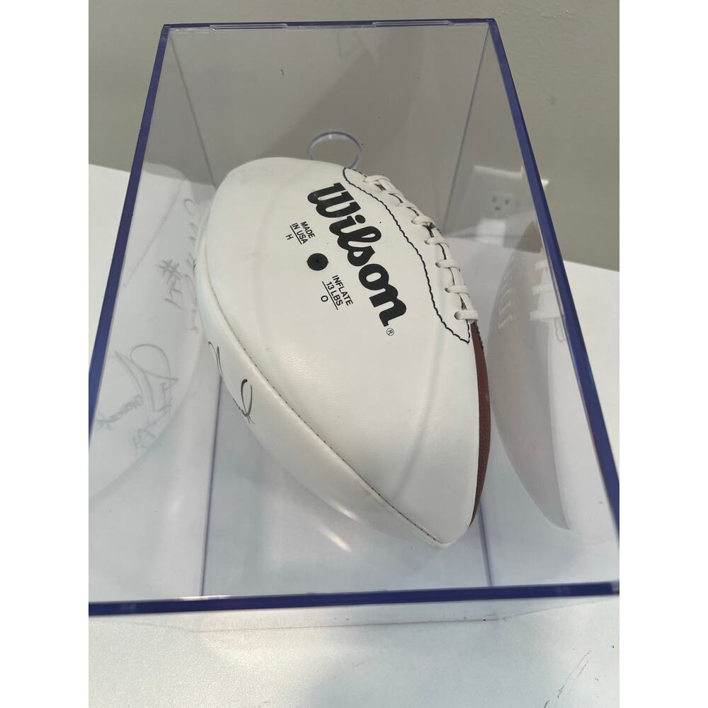 Signed Dallas Cowboy Football Charles Haley #94 & Jay Novacek #84 JL - Picture 5 of 9
